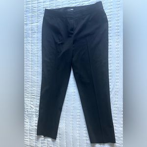 Nine West black slacks trousers, straight leg. Size 10.